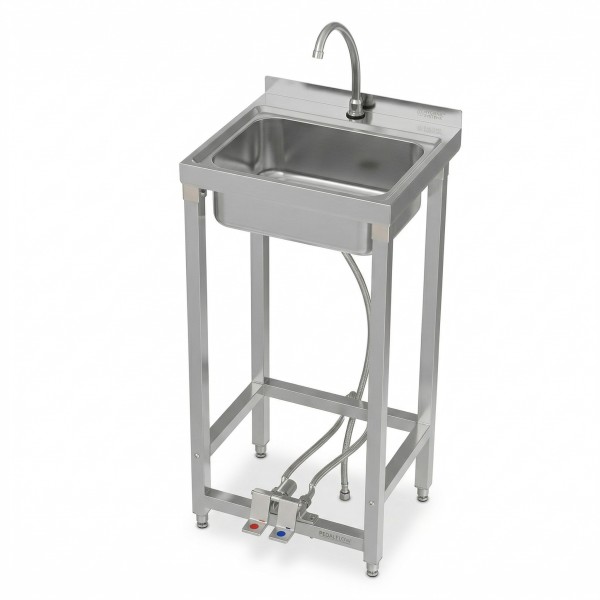 Lavamanos con accionamiento pedal