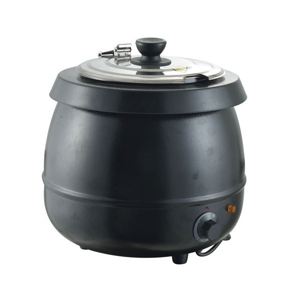 Olla Sopera Negra 10 Litros